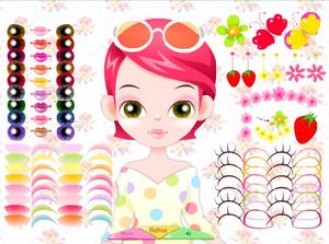 卡哇伊佐伊化妝