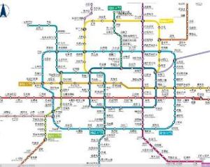 北京捷運路線圖