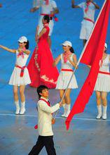 黃金寶擔任北京奧運會香港代表團旗手