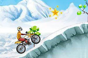 冰天雪地騎摩托