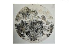 魏琳琳山水畫作