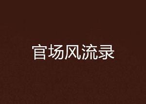 官場風流錄 官場風流錄