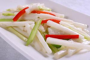 酸辣山藥片 酸辣山藥片