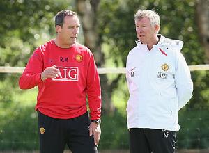 穆倫斯丁和曼聯主帥弗格森