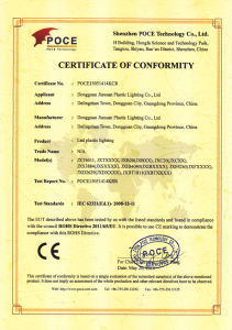 加炫發光吧凳rohs證書