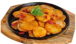 鐵板土豆片 鐵板土豆片