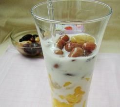 冰芒果蜜豆優酪乳 冰芒果蜜豆優酪乳