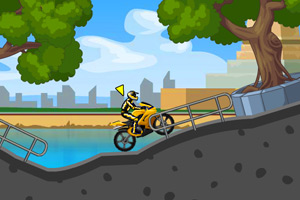 丘陵越野摩托3遊戲畫面