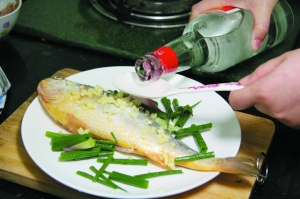 蔥燒大黃魚 蔥燒大黃魚