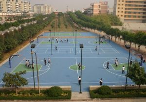 佛山市南海區石門中學獅山校區北籃球場