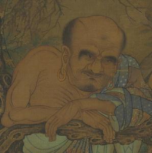 《羅漢圖》局部