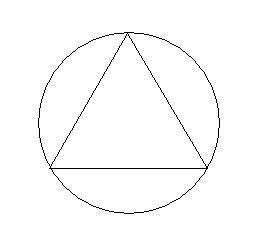 圓內接三角形 圓內接三角形