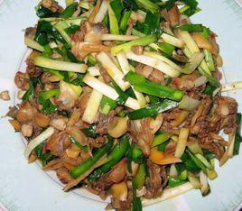 芹菜炒蛤蜊肉 芹菜炒蛤蜊肉