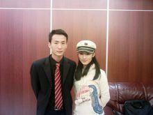 與童星黃詩佳合影