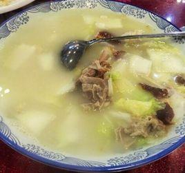 白菜豆腐鴨架湯 白菜豆腐鴨架湯