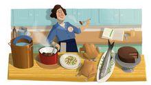 谷歌Doodle紀念Julia Child 100周年誕辰