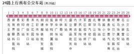 呼和浩特公交24路 呼和浩特公交24路