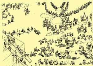 （圖）秦始皇陵建造圖