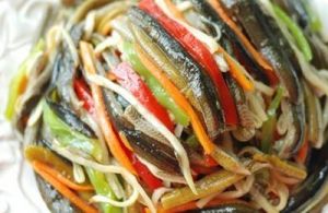 五彩鱔絲 五彩鱔絲