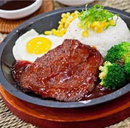 黑椒牛排飯 黑椒牛排飯