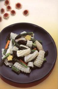 蘆筍墨魚花 蘆筍墨魚花