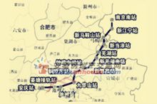 寧安城際鐵路線路圖