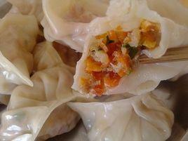 胡蘿蔔餡餃子 胡蘿蔔餡餃子