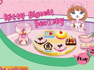 美女製作美味蛋糕