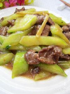 牛肉炒青瓜 牛肉炒青瓜