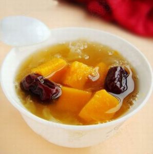 南瓜銀耳紅棗羹 南瓜銀耳紅棗羹