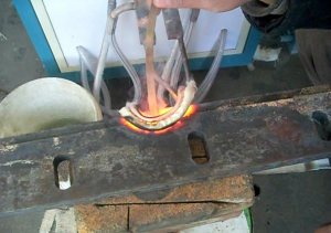 管狀水泥鑽頭釺焊焊接設備