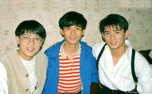 左起：張雨生，高逸峰，吳奇隆