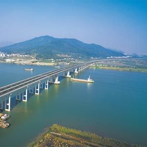 磨刀門水道幹流：是西江主要出海口