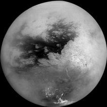 卡西尼號拍攝的土衛六照片