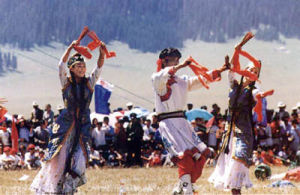 蒙古族安代舞 蒙古族安代舞