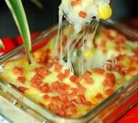 芝士焗薯泥 芝士焗薯泥