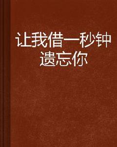 讓我借一秒鐘遺忘你 讓我借一秒鐘遺忘你