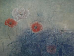 江宏偉垂絲海棠圖 江宏偉垂絲海棠圖