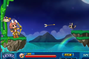 精靈弓箭手[網路小遊戲]