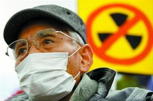 福島核電站泄露事故在郡山引起恐慌