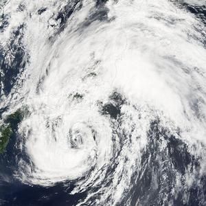 熱帶風暴榕樹雲圖