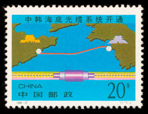1995-27 中韓海底光纜系統開通(J)