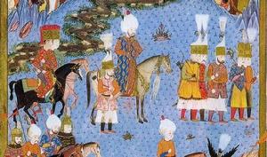 奧斯曼蘇丹與他的近衛軍部隊