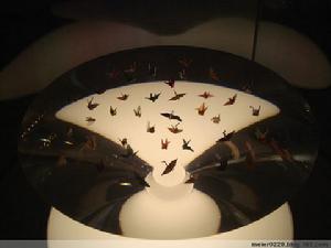 佐佐木貞子親手疊的部分紙鶴