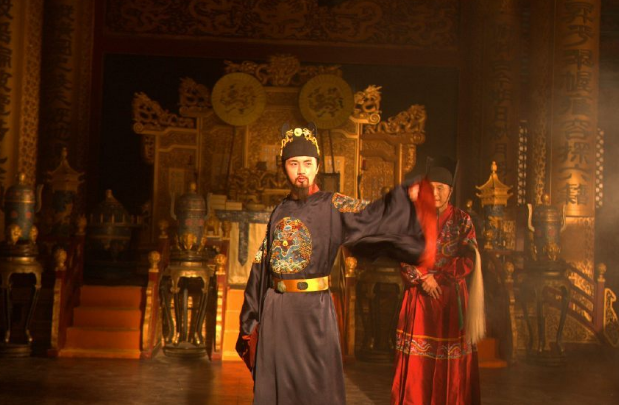 崇禎皇帝及王承恩劇照