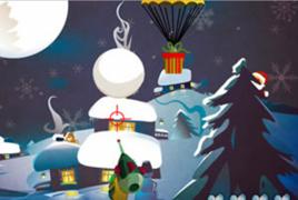 和聖誕老人打雪戰 和聖誕老人打雪戰