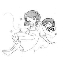 小鳥(左)和小天