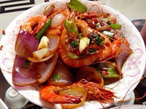 洋蔥燜大蝦 洋蔥燜大蝦