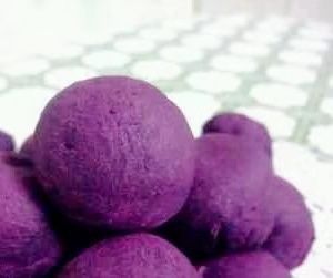 紫薯丸子 紫薯丸子