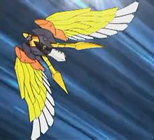 戰鬥形態（截自流影戰神合體動畫）